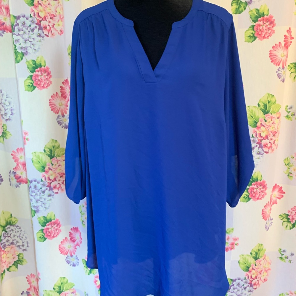 Worthington Vibrant Blue Women's Tunic